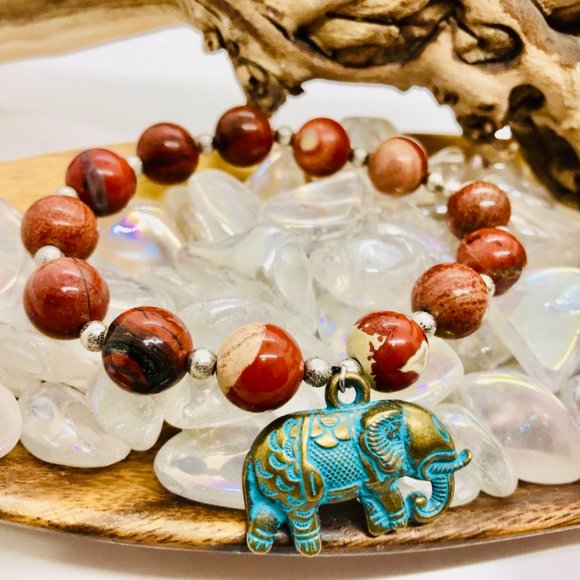 Red Jasper Bracelet - Picture 2 of 3